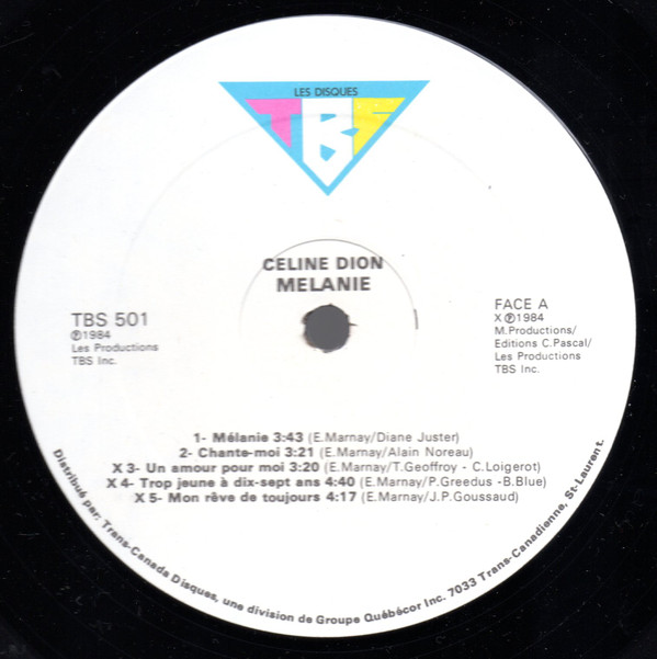 Celine Dion  Melanie : LP A